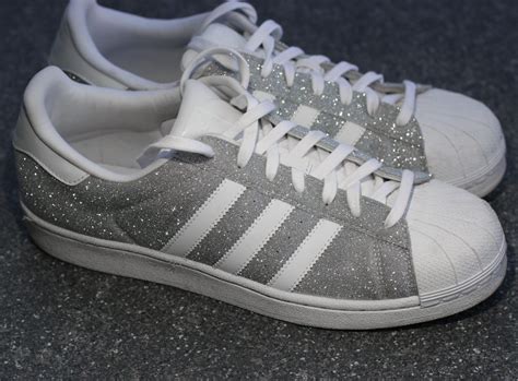 adidas superstar damen silber glitzer|Adidas Superstar glitter white silver.